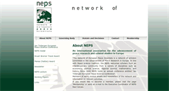 Desktop Screenshot of europeanpeacescientists.org