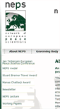 Mobile Screenshot of europeanpeacescientists.org